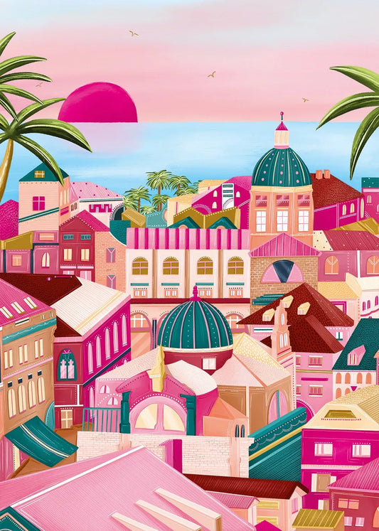 Puzzle 1000 pièces de Duvrovnik en Croatie, Pieces & Peace.