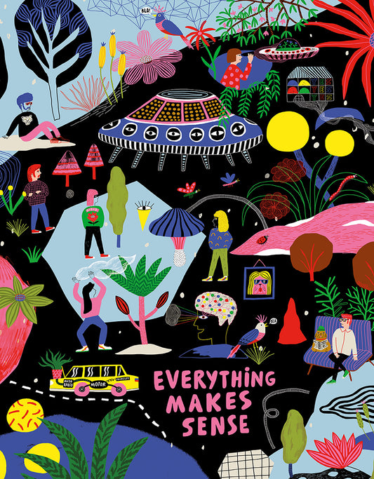 Puzzle graphique de 500 pièces, Pieces & Peace.