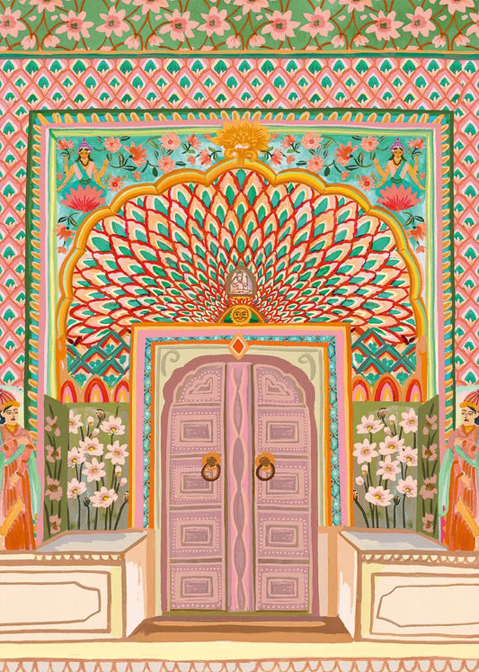 Puzzle 500 pièces du Palais de Jaipur en Inde, Pieces & Peace.