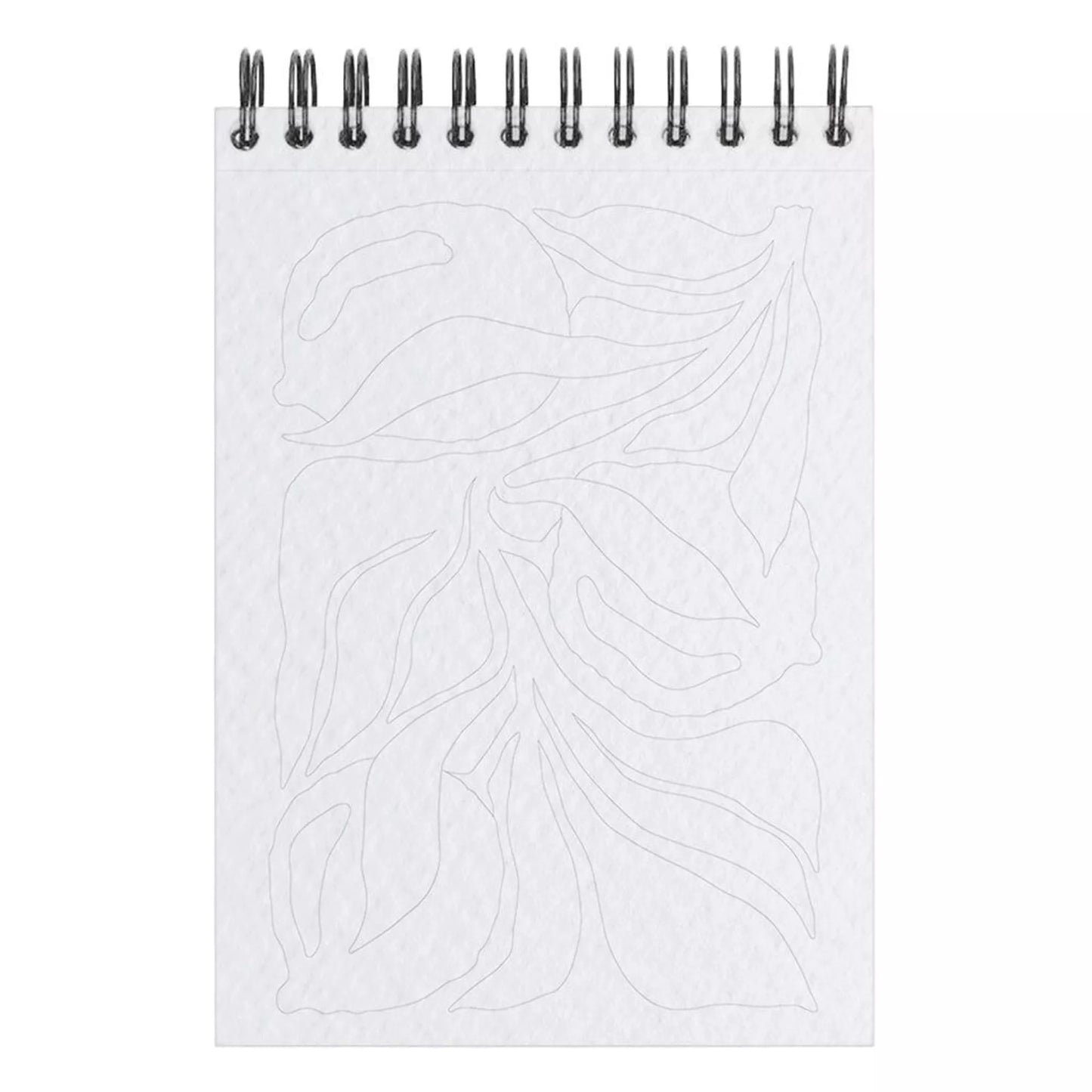 Page de coloriages pour adultes avec des fleurs.
