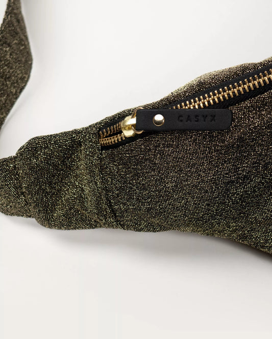 sac banane doré pour femme