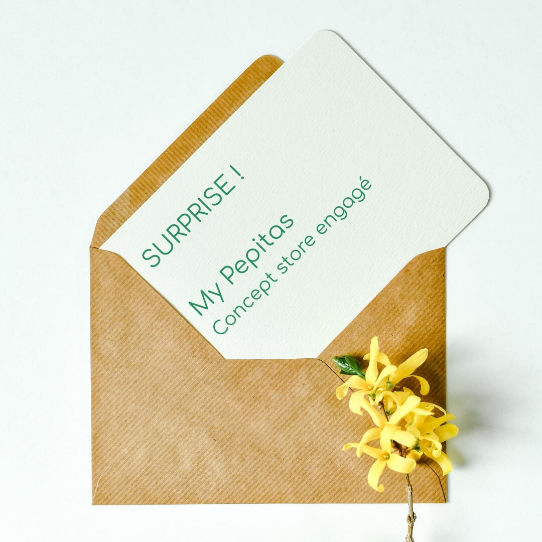 Carte-cadeau, boutique en ligne pour des cadeaux éthiques.