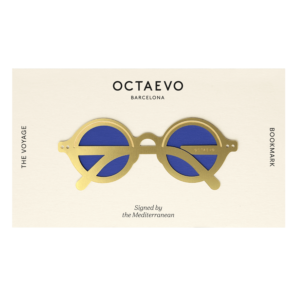 marque-page original en forme de lunettes octaevo
