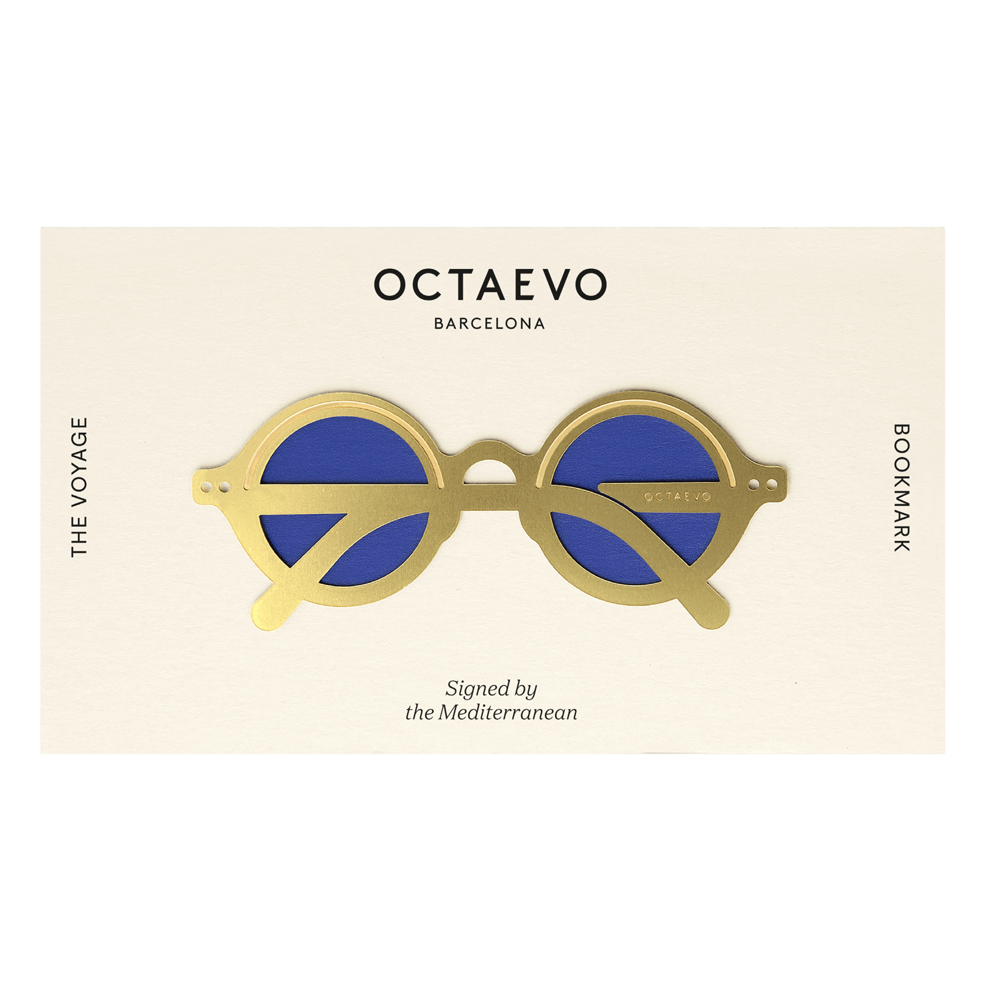 marque-page original en forme de lunettes octaevo