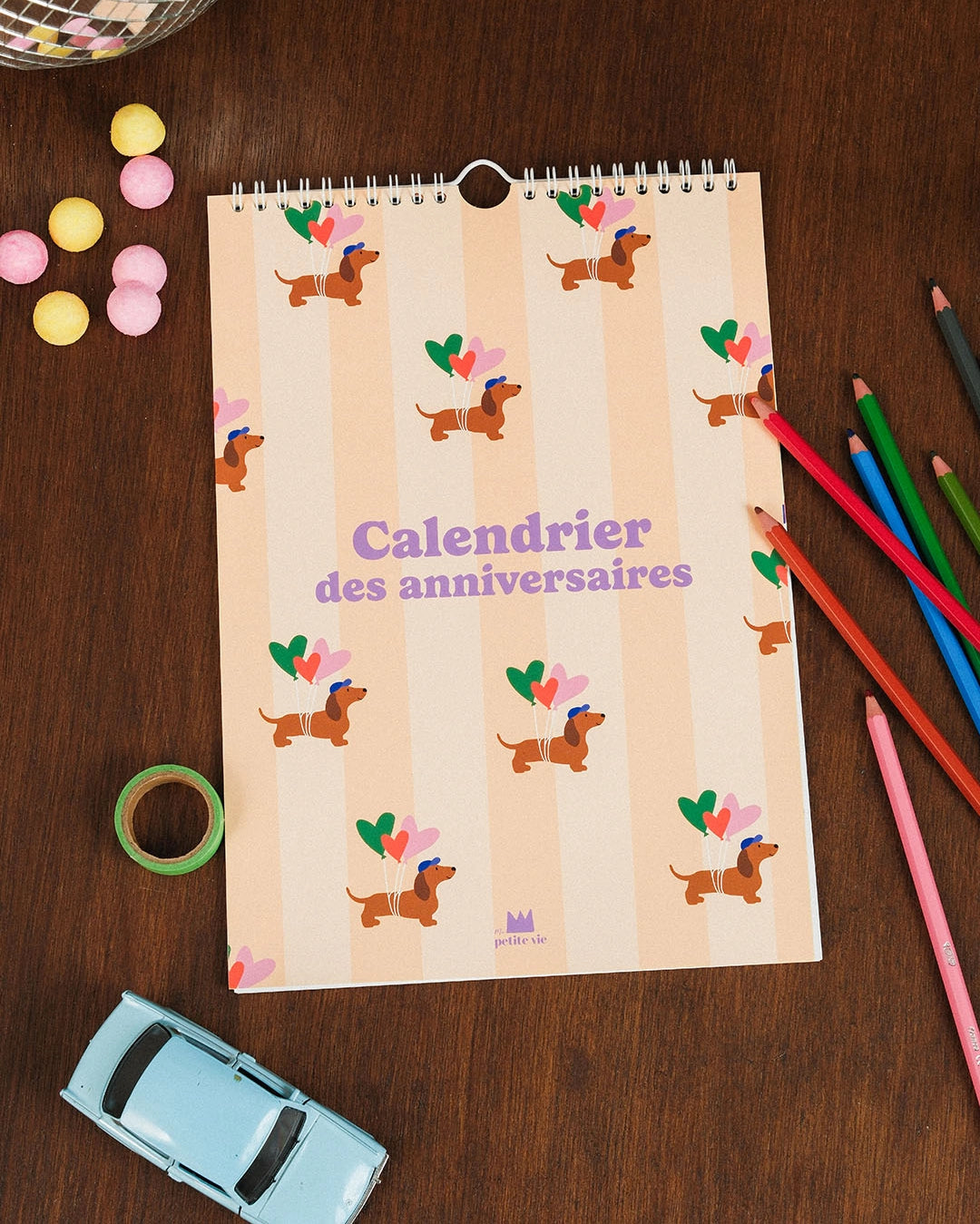 Calendrier des anniversaire mural.