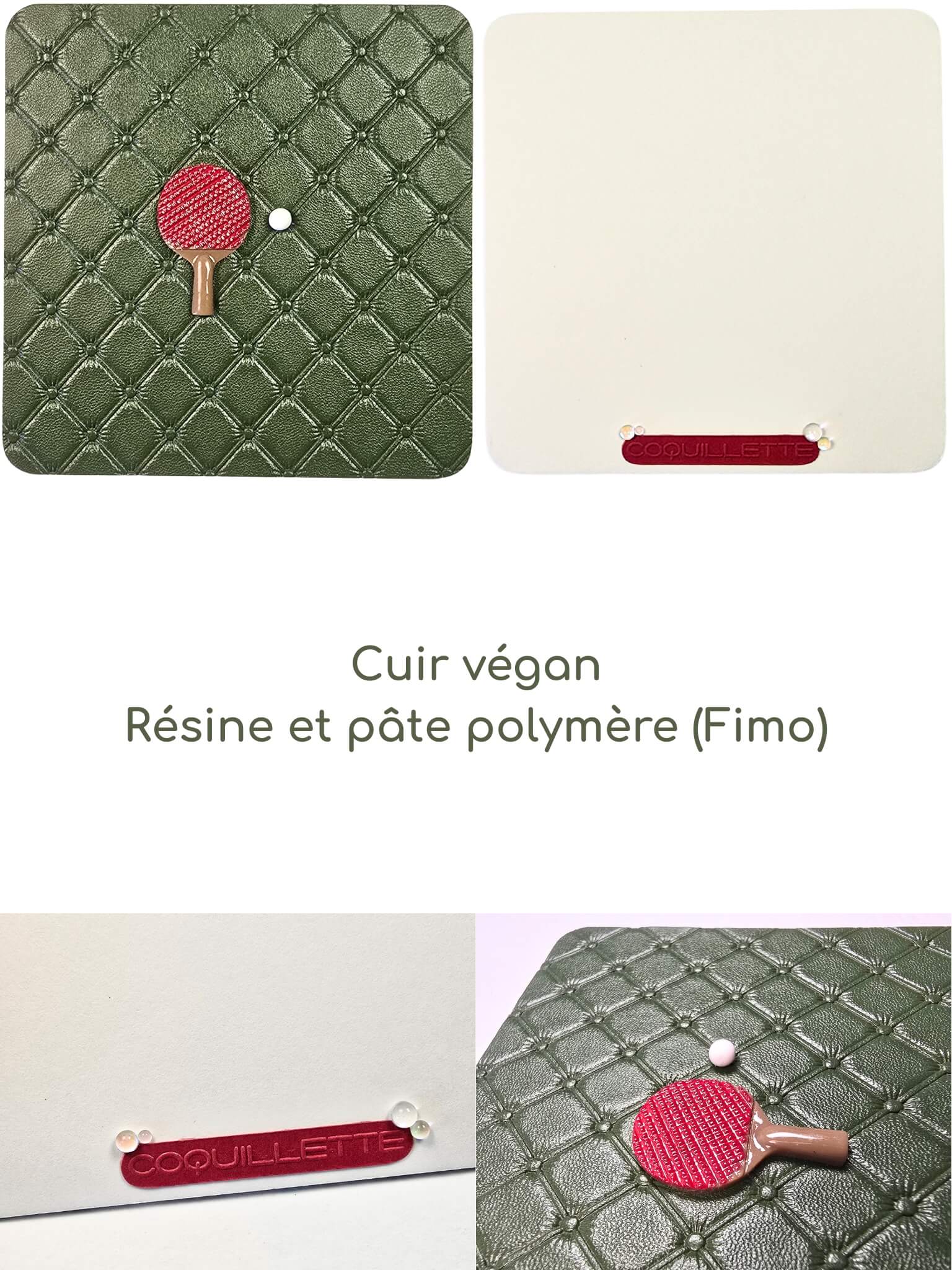 Carte à offrir originale et artisanale, avec une raquette de ping pong. Carte d'anniversaire originale.