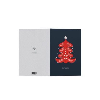 Carte de Noël avec un sapin, Maison Joliette.