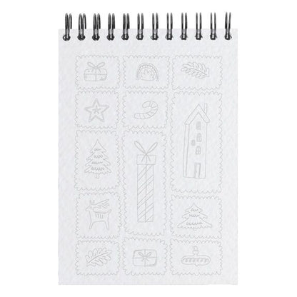 coloriages de Noël pour adultes, timbres à colorier