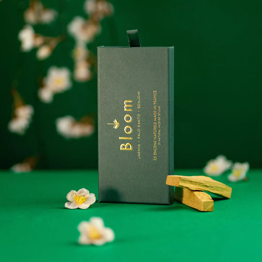 Encens naturel au jasmin fabriqué en France, Bloom.