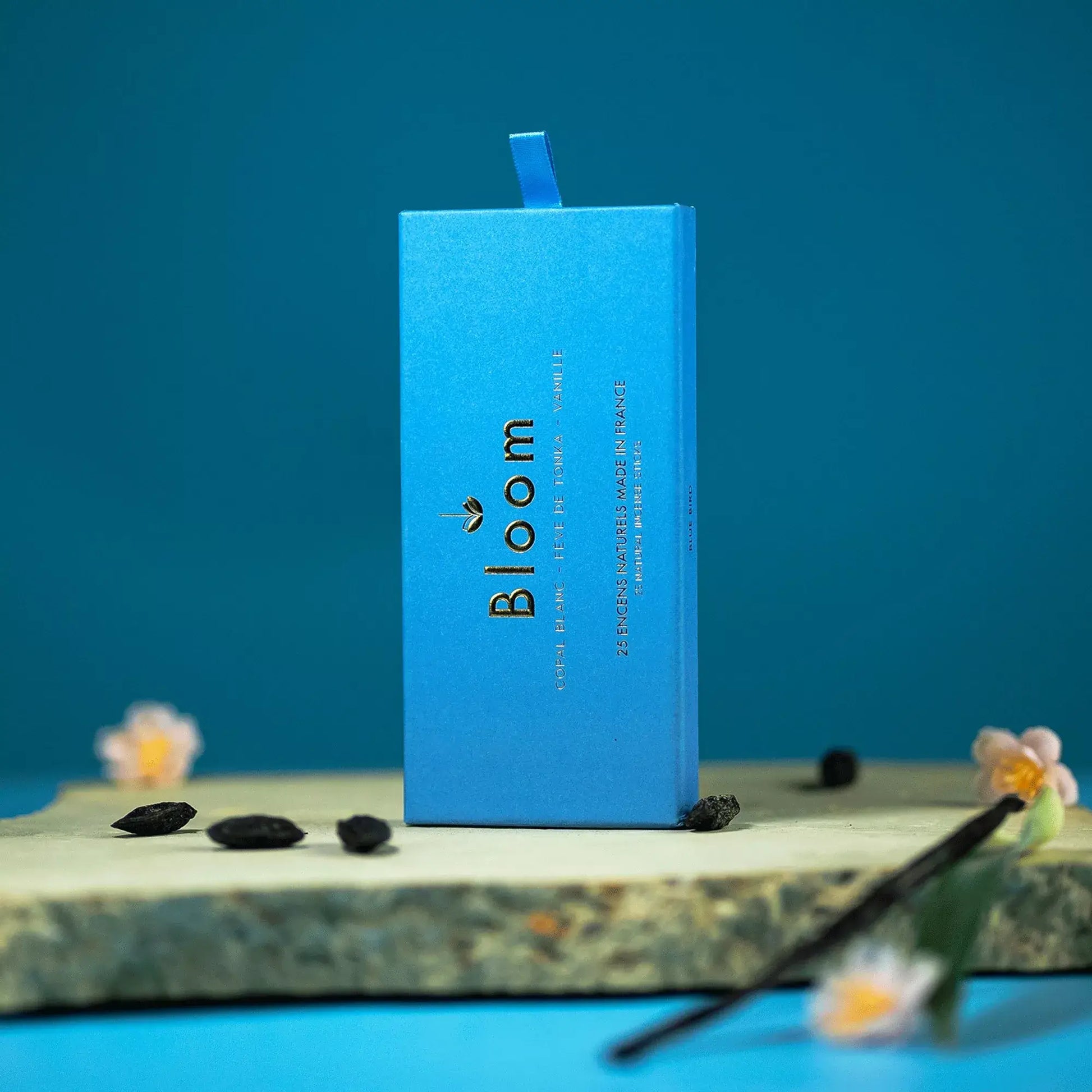 Encens naturel à la vanille fabriqué en France, Bloom.