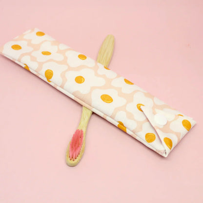 Étui à brosse à dents éco-responsable, pratique et lavable, Machatatelier.