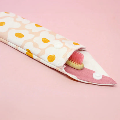 Étui à brosse à dents éco-responsable, pratique et lavable, Machatatelier.