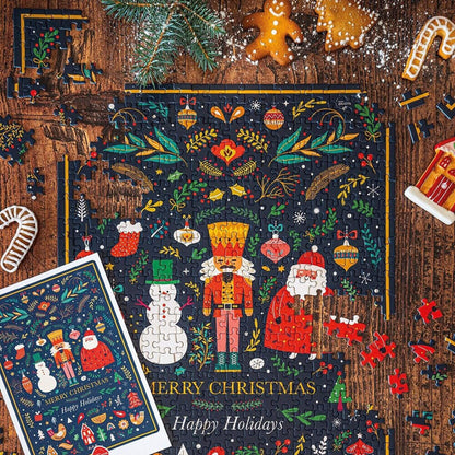 Puzzle de Noël de 500 pièces pour adultes, Maison Joliette