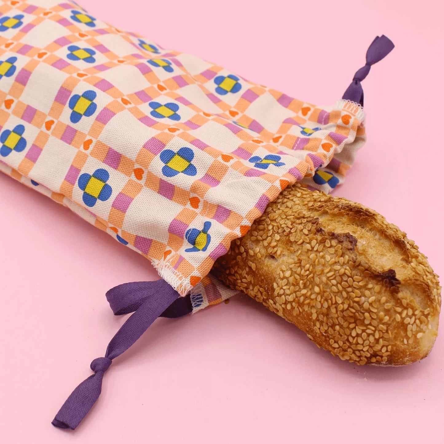 Sac à baguette écoresponsable, Machatatelier.