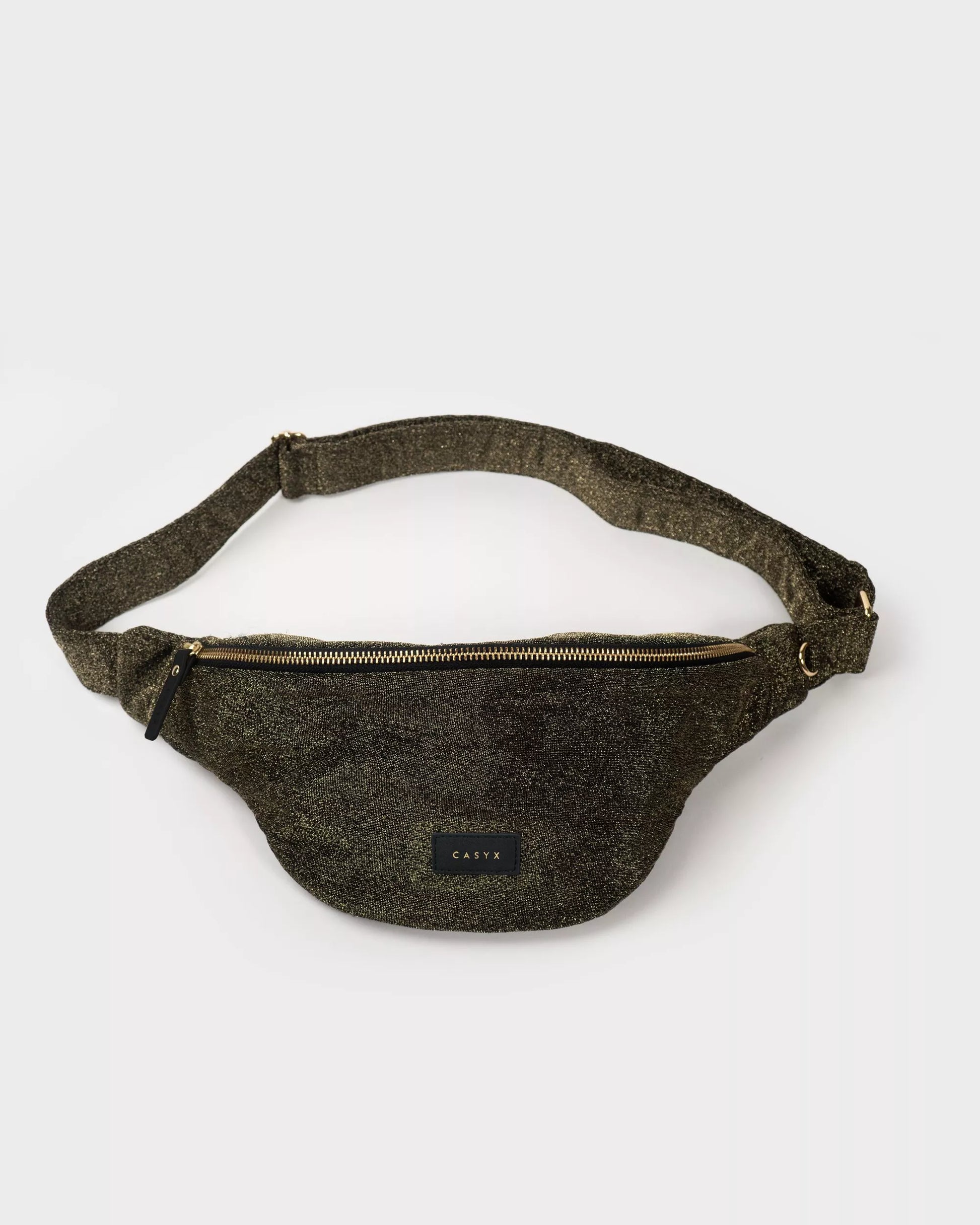 sac banane doré pour femme