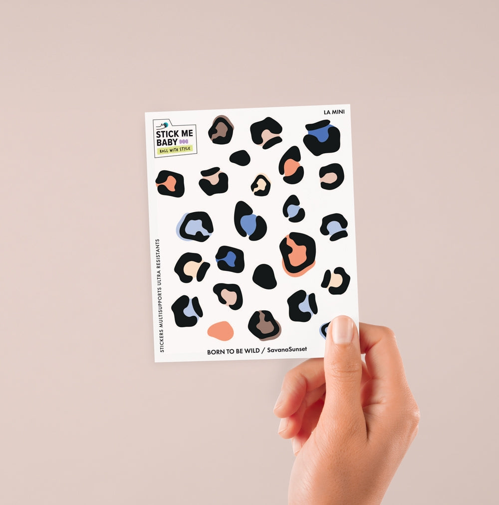 Stickers léopard.