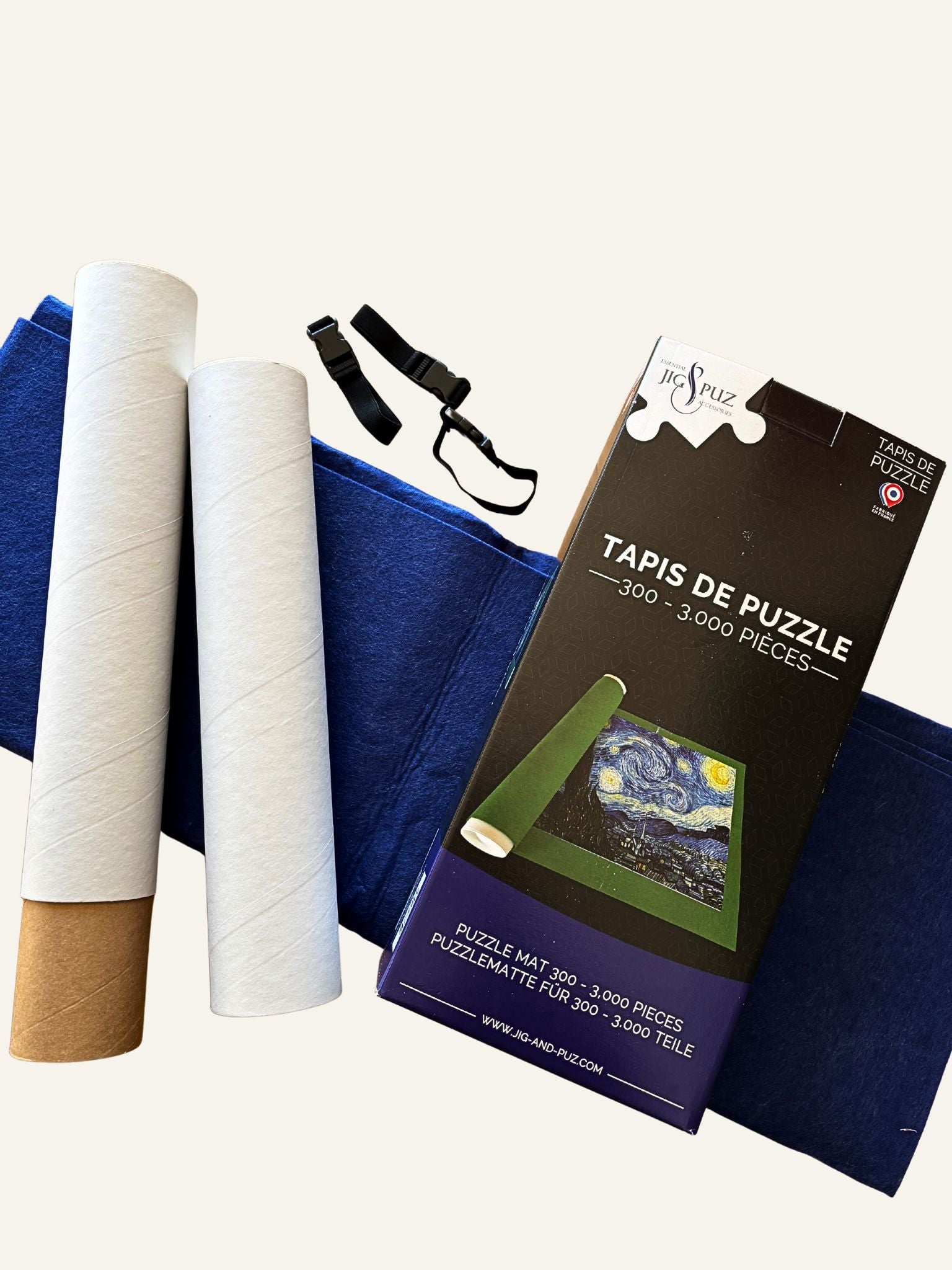 Tapis de puzzle pratique, 300 à 3000 pièces, Jig & Puz.