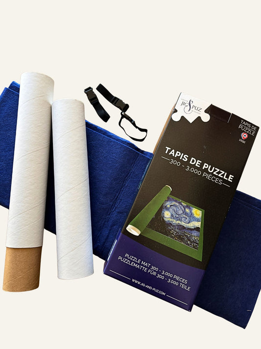 Tapis de puzzle pratique, 300 à 3000 pièces, Jig & Puz.